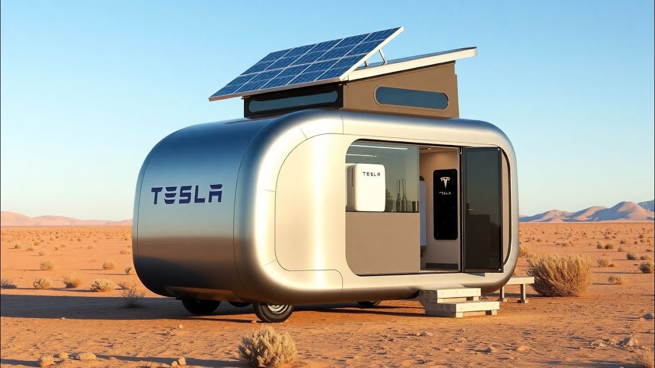 Elon Musk  $7,000 Tesla Tiny House is Finally Here – This Changes Everything!
