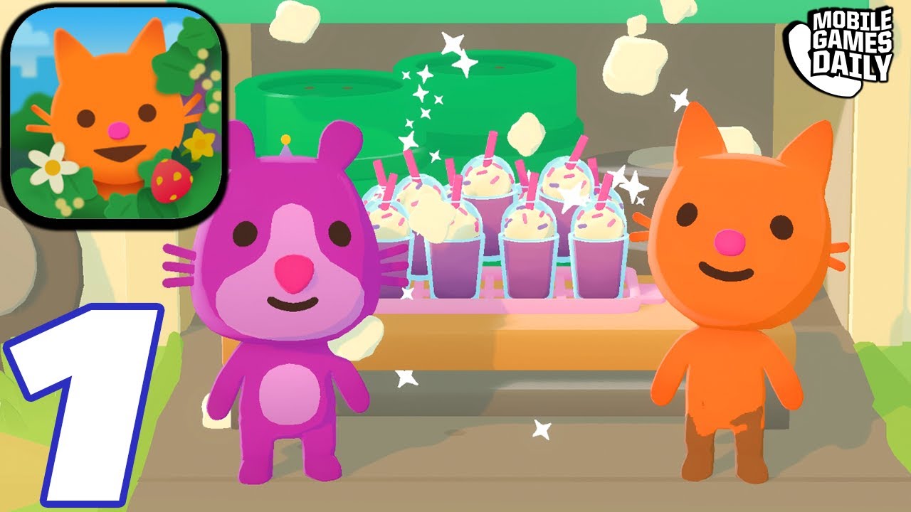 Sago Mini Jinja's Garden - Gameplay Walkthrough Part 1 - Tutorial (Apple Arcade)