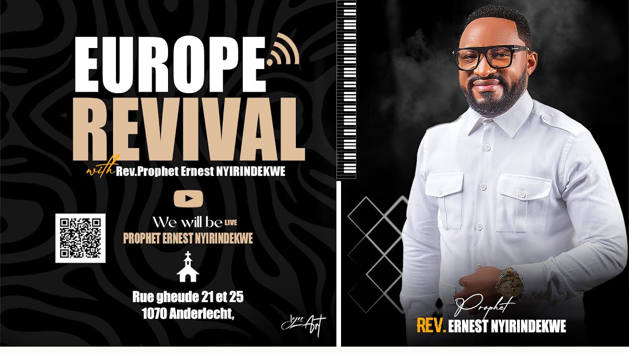 02/11/2025/ EUROPE REVIVAL BRUSSELS  WITH  Rev. prophet  Ernest  NYIRINDEKWE