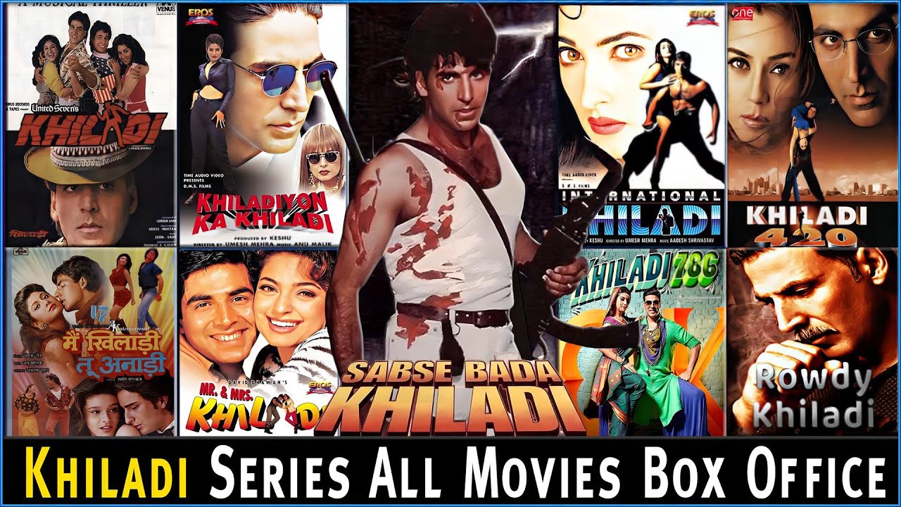 Khiladi Series All Movies Box Office Collection | Sabse Bada Khiladi, Rowdy Khiladi, 786, 420