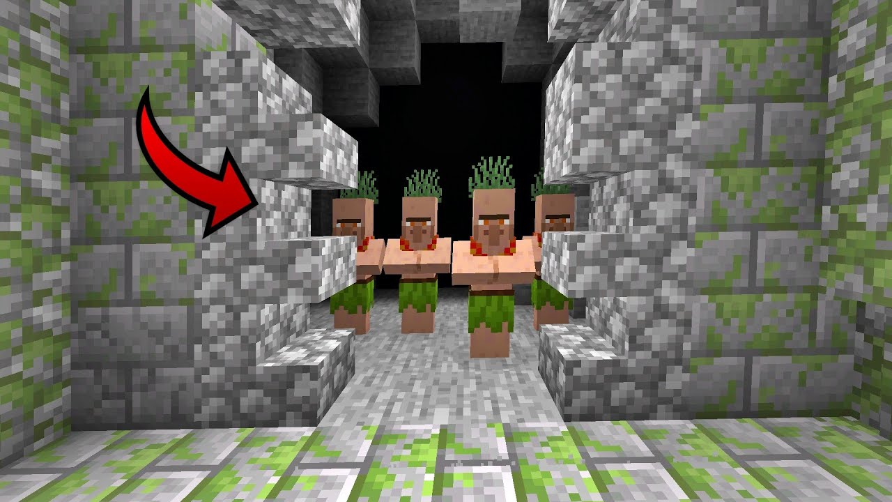 ماين كرافت : هاجموني القرويين الأشرار و لكن !!؟ 🔥😱