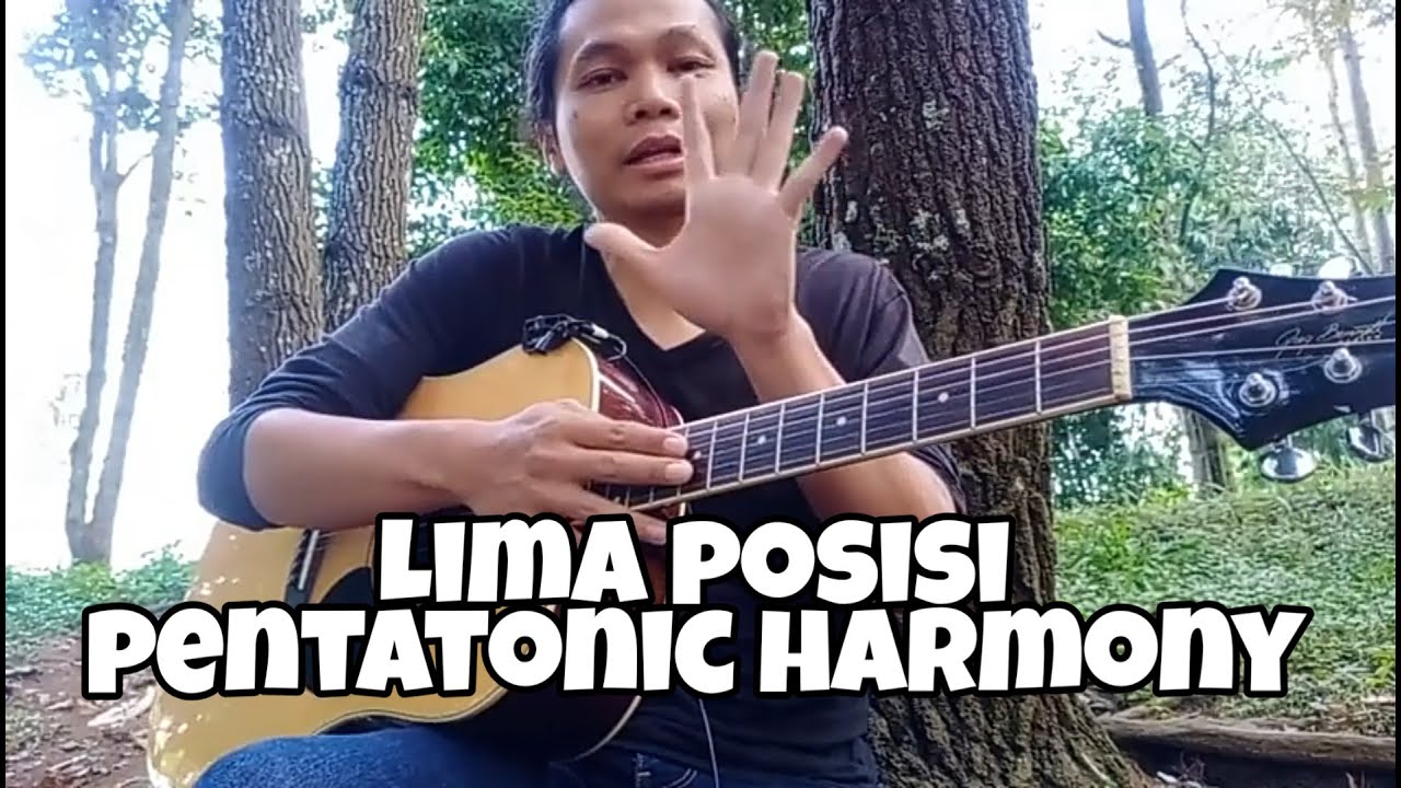 Dasar dasar belajar gitar | Belajar Pentatonic Harmoni | Belajar gitar #10