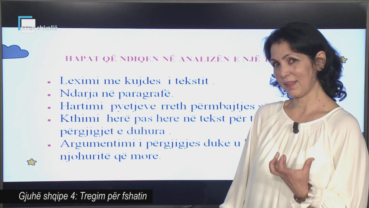 Gjuhë shqipe 4 - Tregim për fshatin