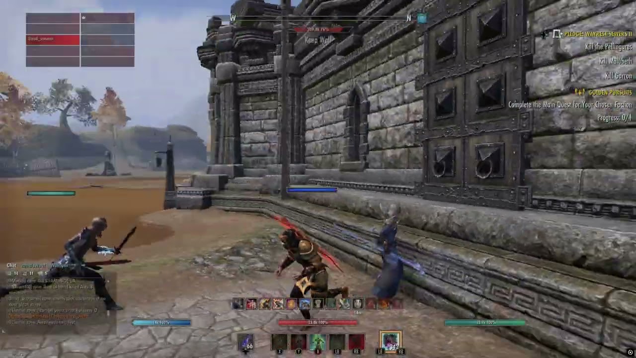 Elder Scrolls Online Glitch - The door is gone