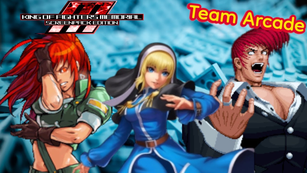 ⚡ Orochi Leona • Orochi Reichle • Orochi Iori | Team Arcade – IKEMEN GO KOF Memorial Screenpack EX!!