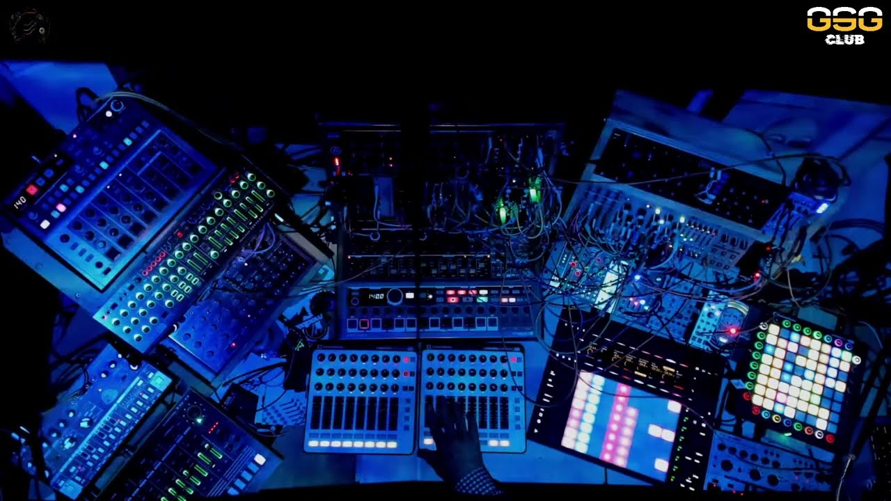 GSG Club - Live Hypnotic Techno Improvisations - Synths - Eurorack
