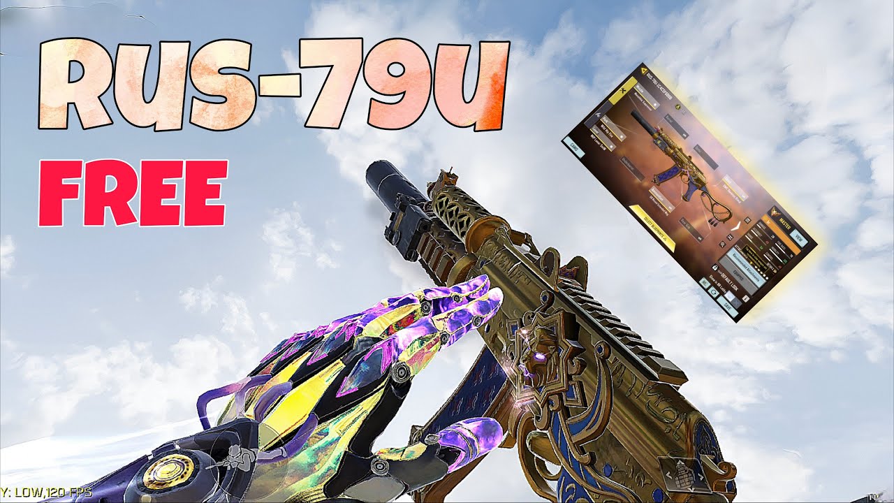 *NEW* FREE BEST LEGENDRY RUS-79U GUNSMITH LOADOUT FOR YOU | 33 KILL SOLO VS SQUAD CODM FULL GAMEPLAY