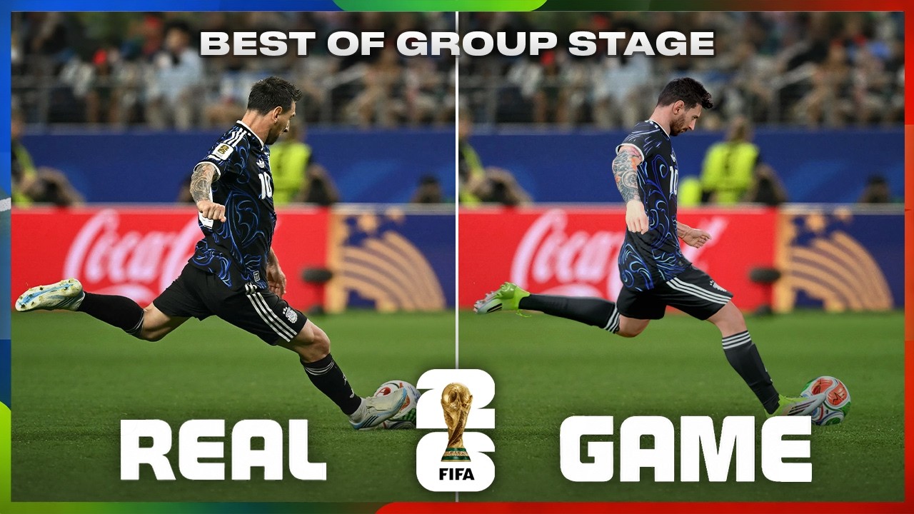 World Cup 2026 Best Goals of the Group Stage (EAFC 26 Recreation)