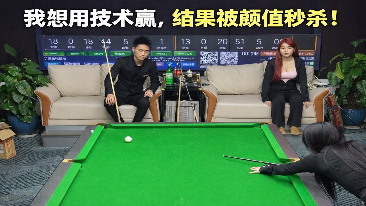 我想用技术赢，结果被颜值秒杀！