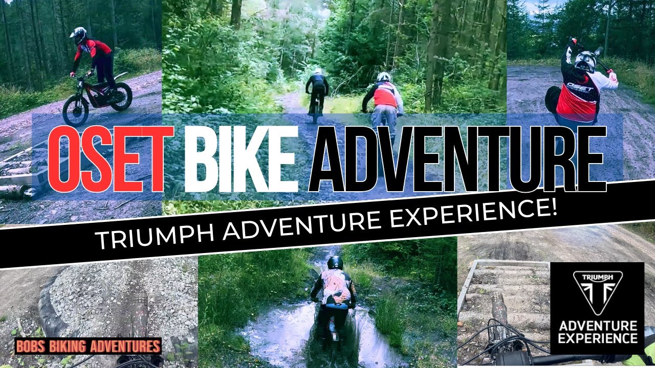 AWESOME OSET Electric Bike Offroad Adventure with Triumph Adventure Experience! #moto #adventure