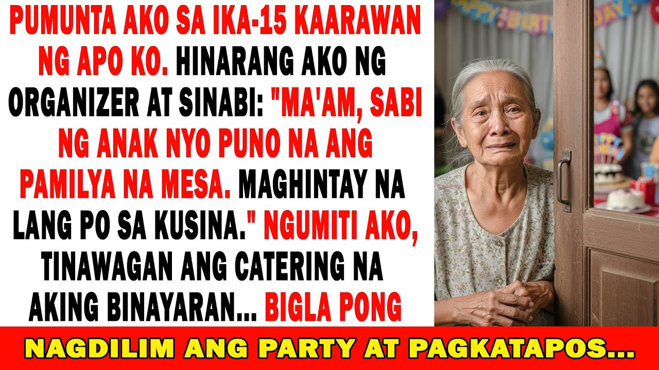 Sinabi Ng Anak Ko Na Pumasok Sa Kusina Sa Kasiyahan Ng Apo Ko: 