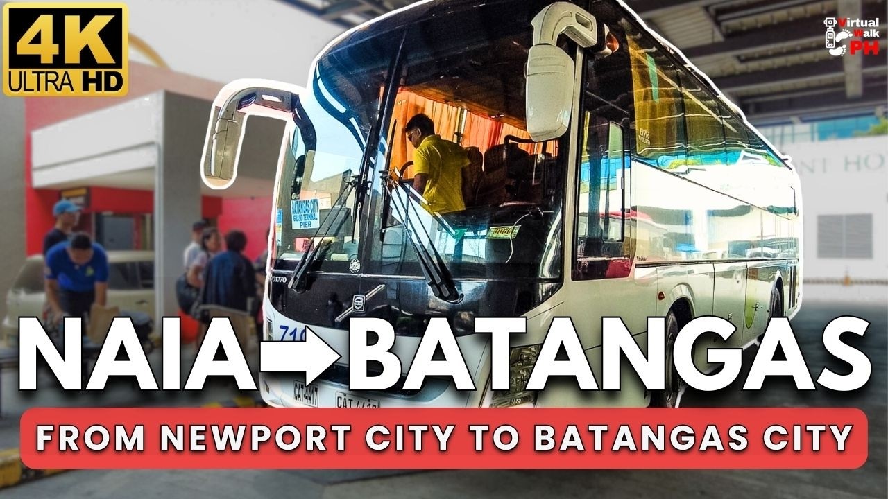 [4K] Newport City → Batangas City FULL Bus Ride | NEWEST RRCG Route via SLEX