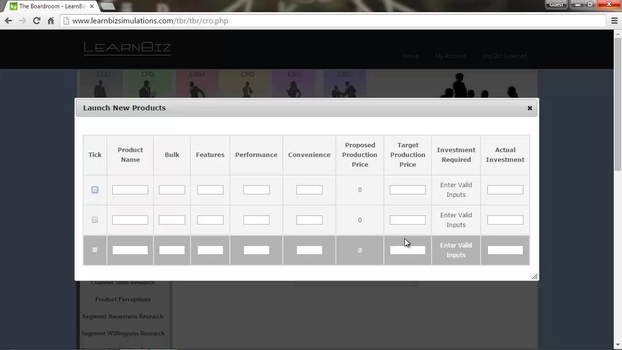 The Boardroom - Decision Screens2