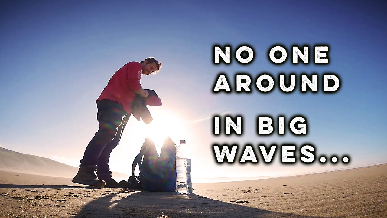 Ep1: Solo Cold Water Swim on a Wild, Empty Beach in Cornwall