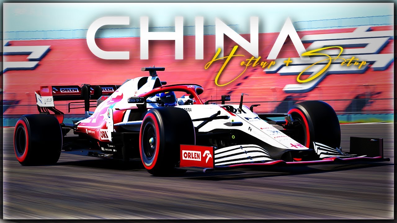 F1 2021 China Hotlap + Setup (1:29.987)