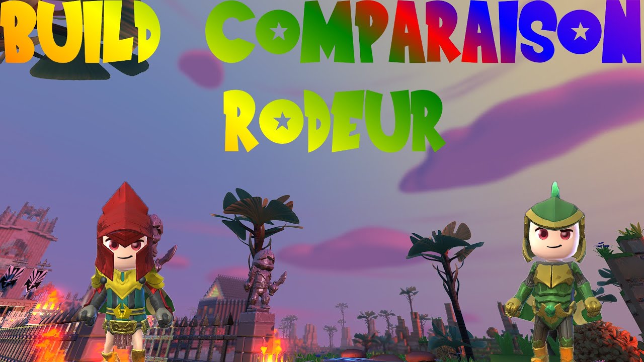 build archer du roi VS mon build ( portal knights )
