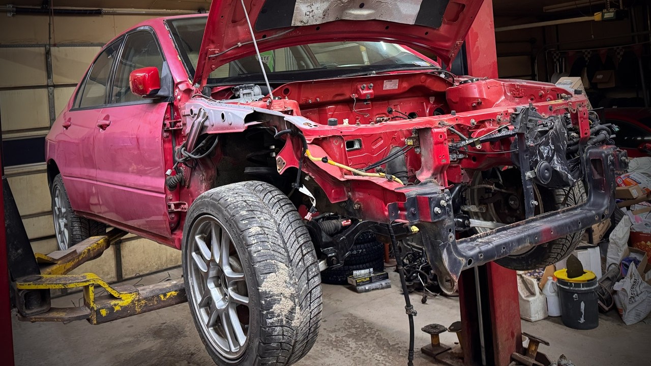EVO Front Subframe Fix - Boosted Films Build