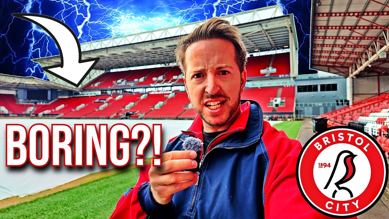 I Visited The MOST BORING Football Club in ENGLAND 🤭 *apparently* Bristol City Stadium Tour