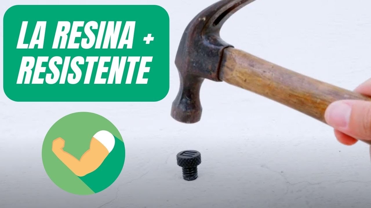 IMPRESIÓN EN RESINA 3D 💪  la resina más resistente!!  //  eSUN Hard Tough