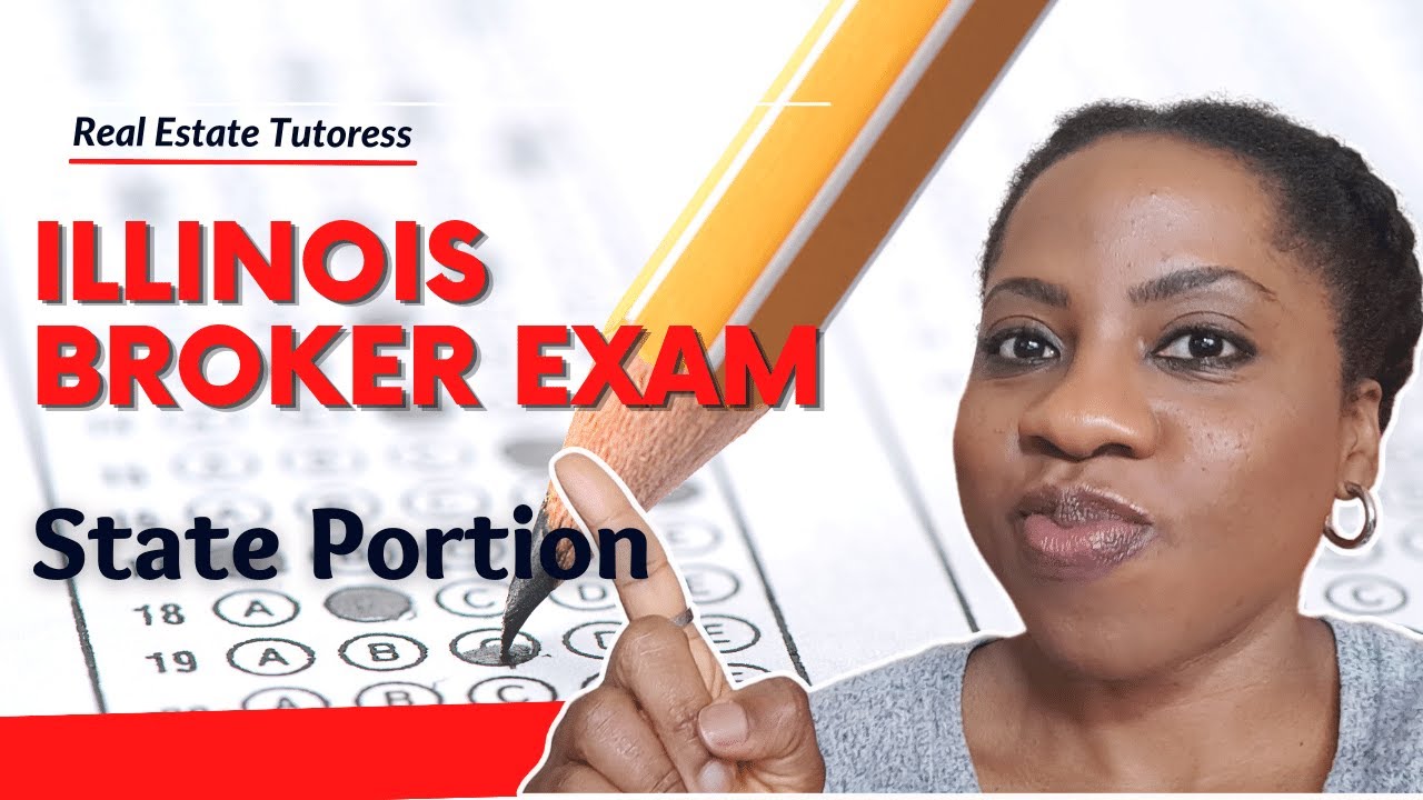 LIVE: State Portion of the Illinois Real Estate Broker Exam || Lunch & Learn