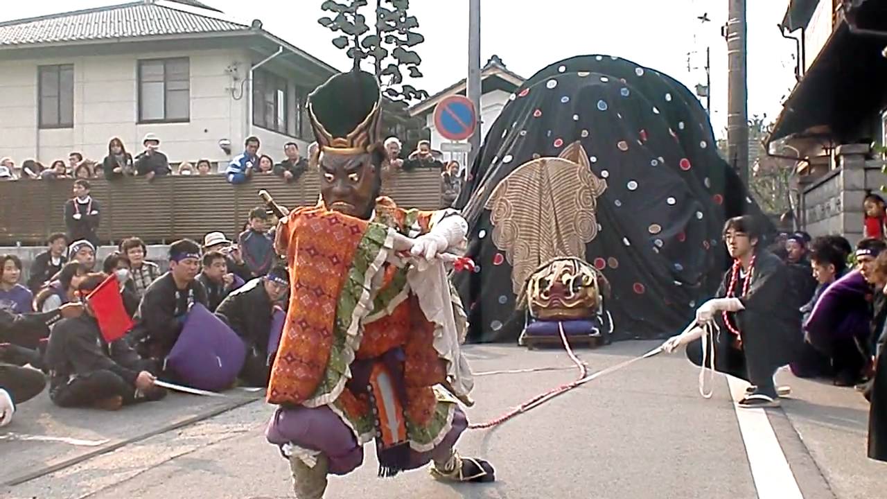 2010－飯田お練り祭り　東野大獅子