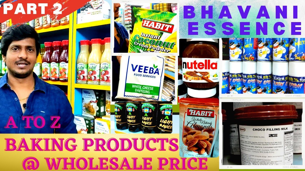 Bhavani Essence - Part 2 - A to Z Baking Products Accessories Frozen food | Wholesale Price! - EVi