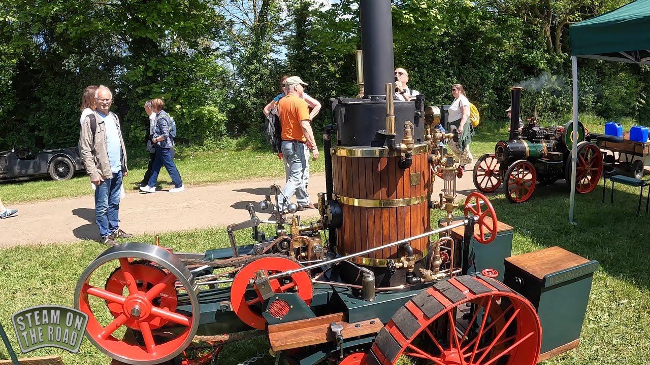 23 - Castle Combe Steam Rally (Part 1) Towing an engine to the arena, and a fab Aveling Roller