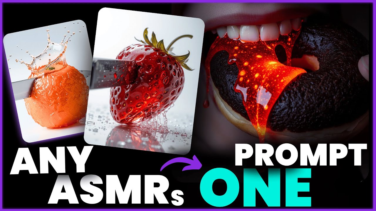 How I Create ANY AI ASMR Video in Seconds with One Prompt! | Veo 3 + Gemini 2.5 Pro