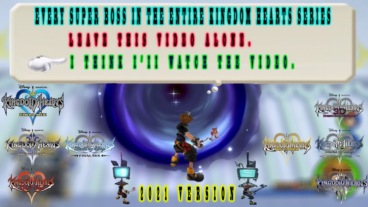 Every Super Boss In The Entire Kingdom Hearts Series