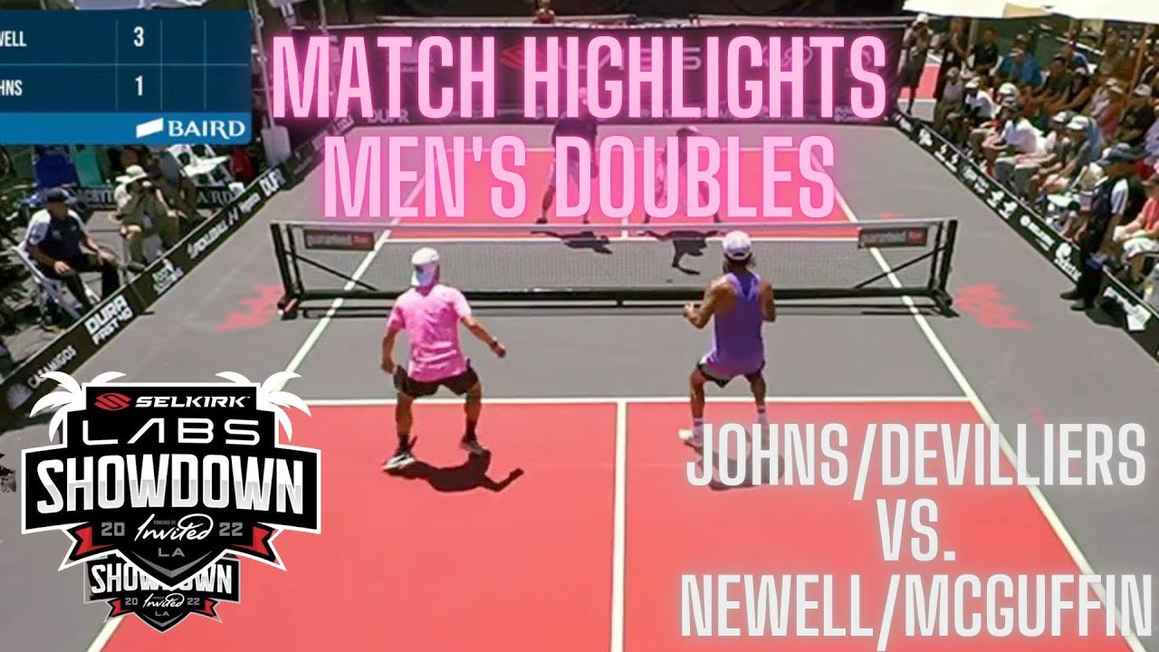 Ben Johns/Jay Devilliers vs. Tyson McGuffin/Ben Newell - PPA Selkirk Labs Men's Doubles GOLD Medal