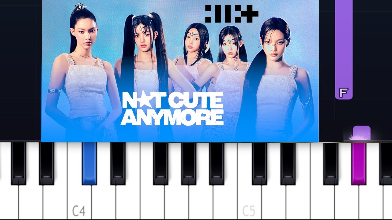 ILLIT (아일릿) - Not cute anymore (Piano Tutorial)