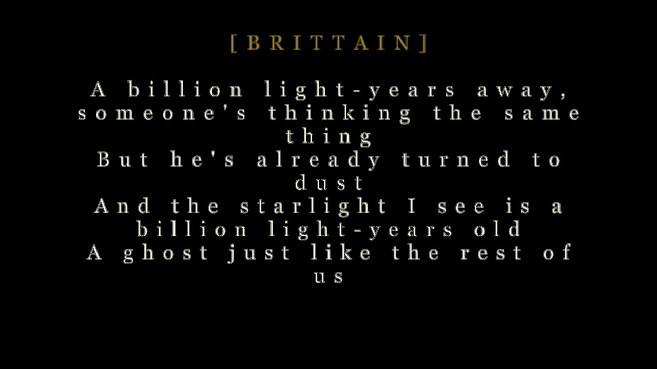 3. Starchild lyrics (Ghost Quartet)