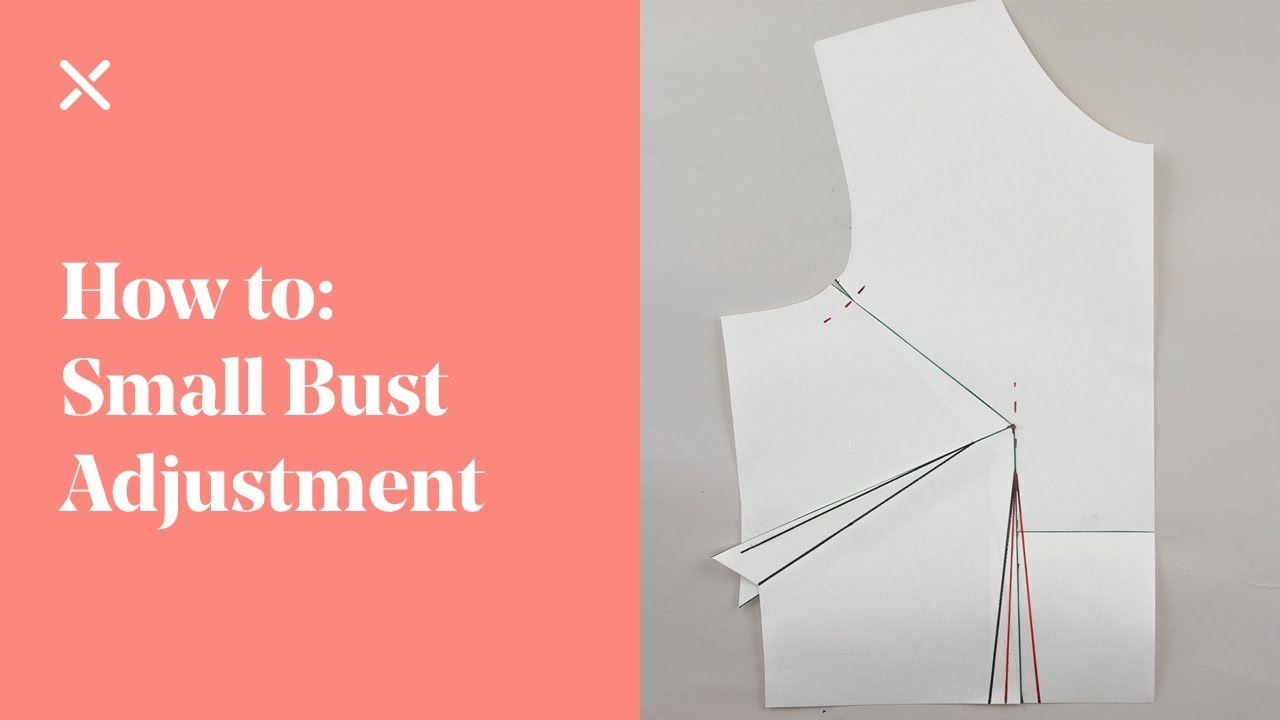 How To: Quick Small Bust Adjustment - Bust & Waist Dart SBA