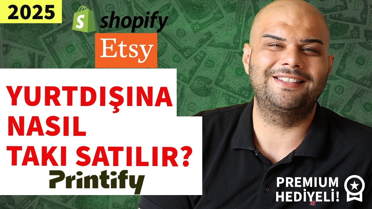 Yurtdışına Takı Nasıl Satılır? Kişiye Özel Ürünleri Printify ile Amerikaya Satın !