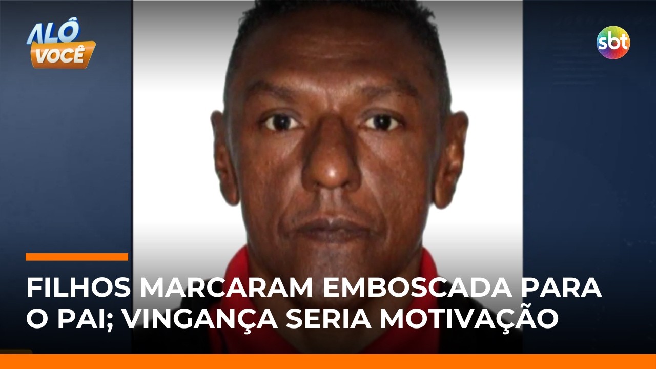 Vingança familiar: irmãos são presos suspeitos de mandar matar o próprio pai em cemitério | #AloVoce
