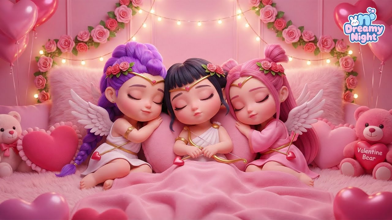 Relaxing Piano Music to Calm the Mind ❤ Sleep Deeply | with Tiny Rumi, Mira & Zoey #sleepingmusic
