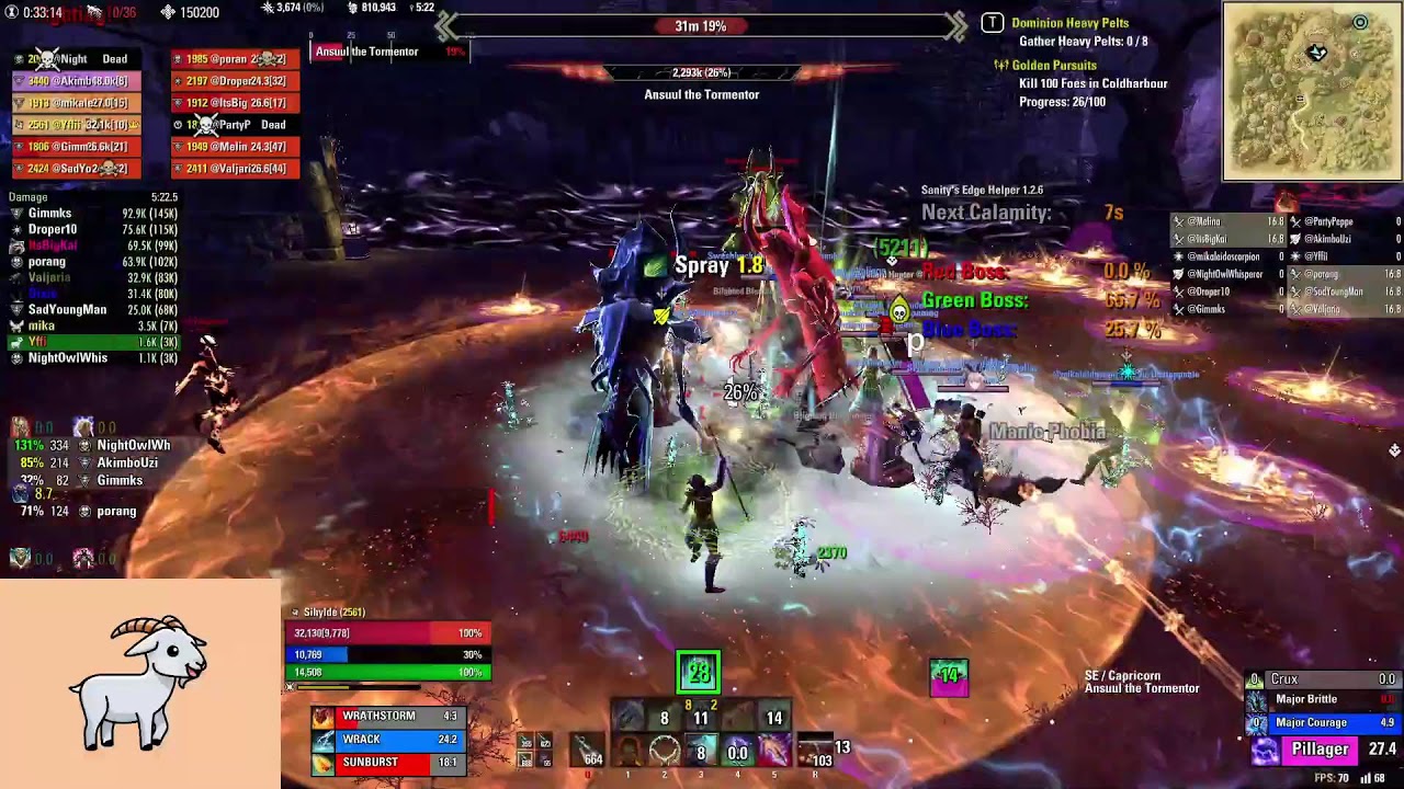 Back in Jail... Mindmender Day 17 - Healer pov - Capricorn - The Elder Scrolls Online