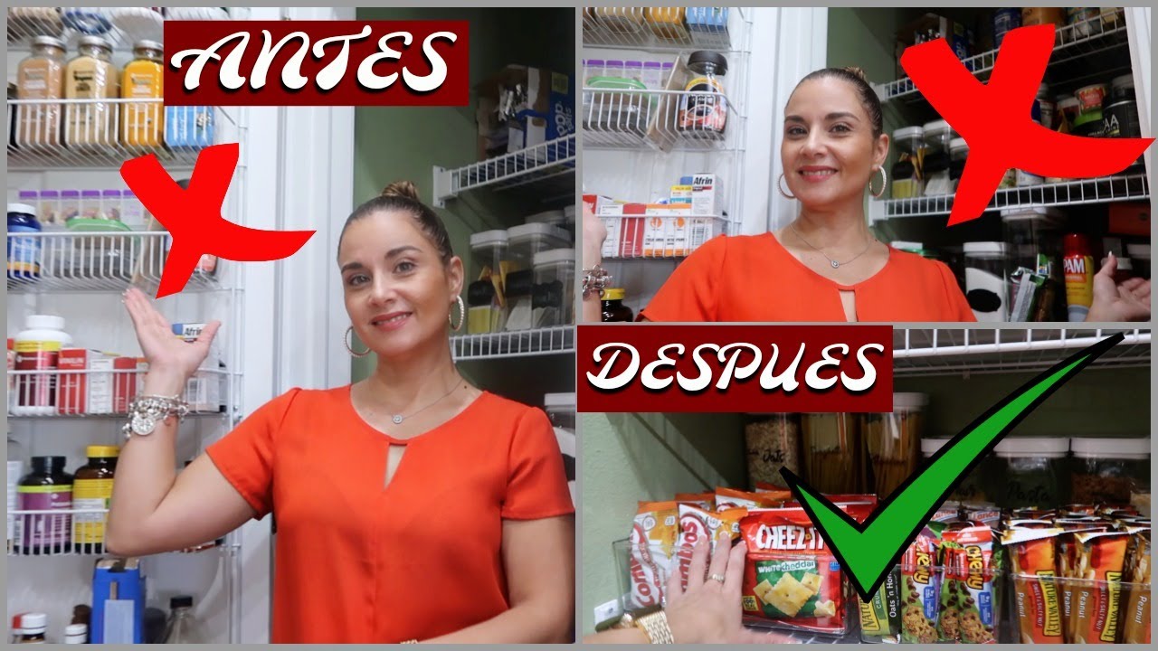 LIMPIEZA ,TRANSFORMACION Y ORGANIZACION DE UN PANTRY PEQUEÑO/PANTRY ORGANIZATION IDEAS 2020