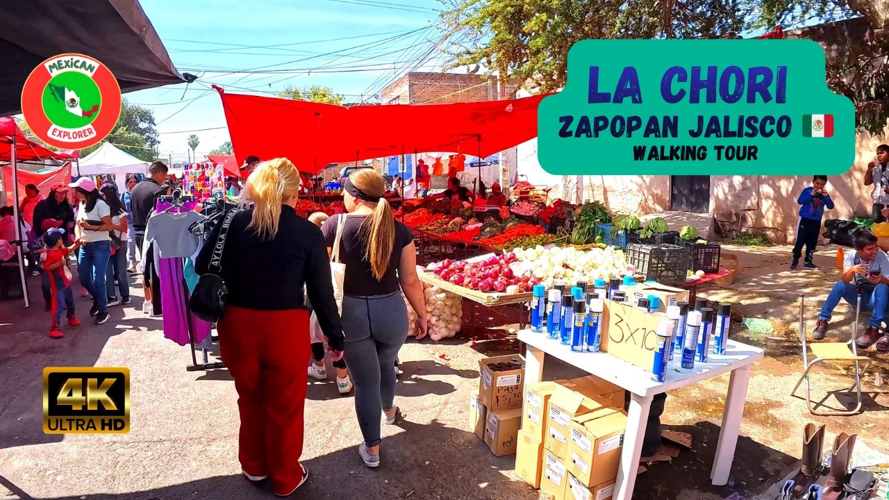 La Chori Zapopan Jalisco 🇲🇽 4K UHD Walking Tour