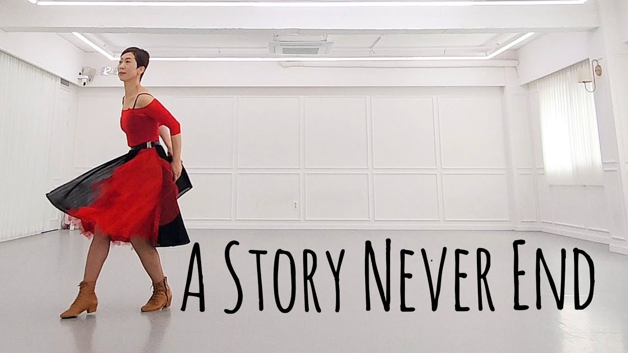 A Story Never End LINEDANCE/Choreo:Rebecca Lee/고급라인댄스/라인댄스배우는곳 010-5469-9632 민라인댄스코리아 민정희