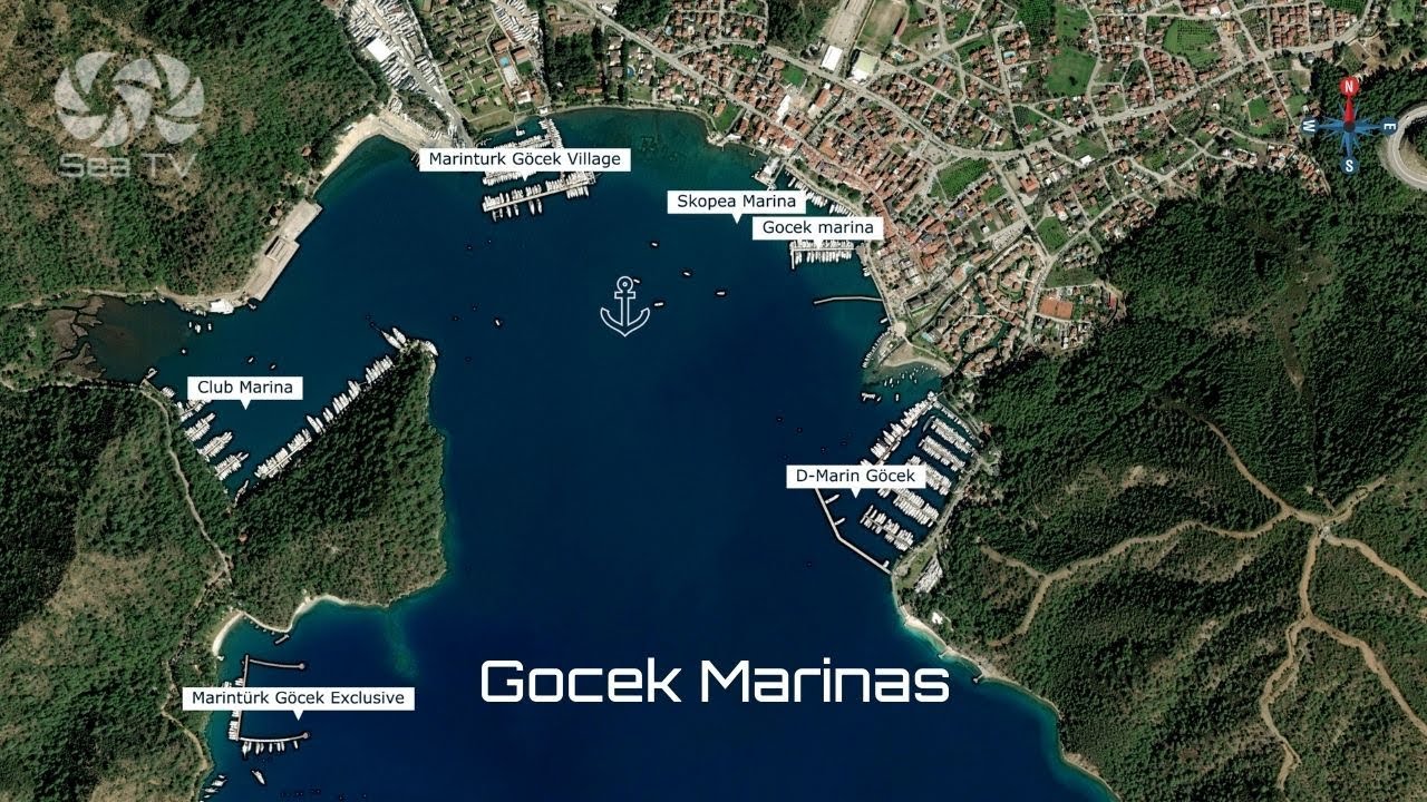 Gocek Marinas Turkey | Sea TV sailing