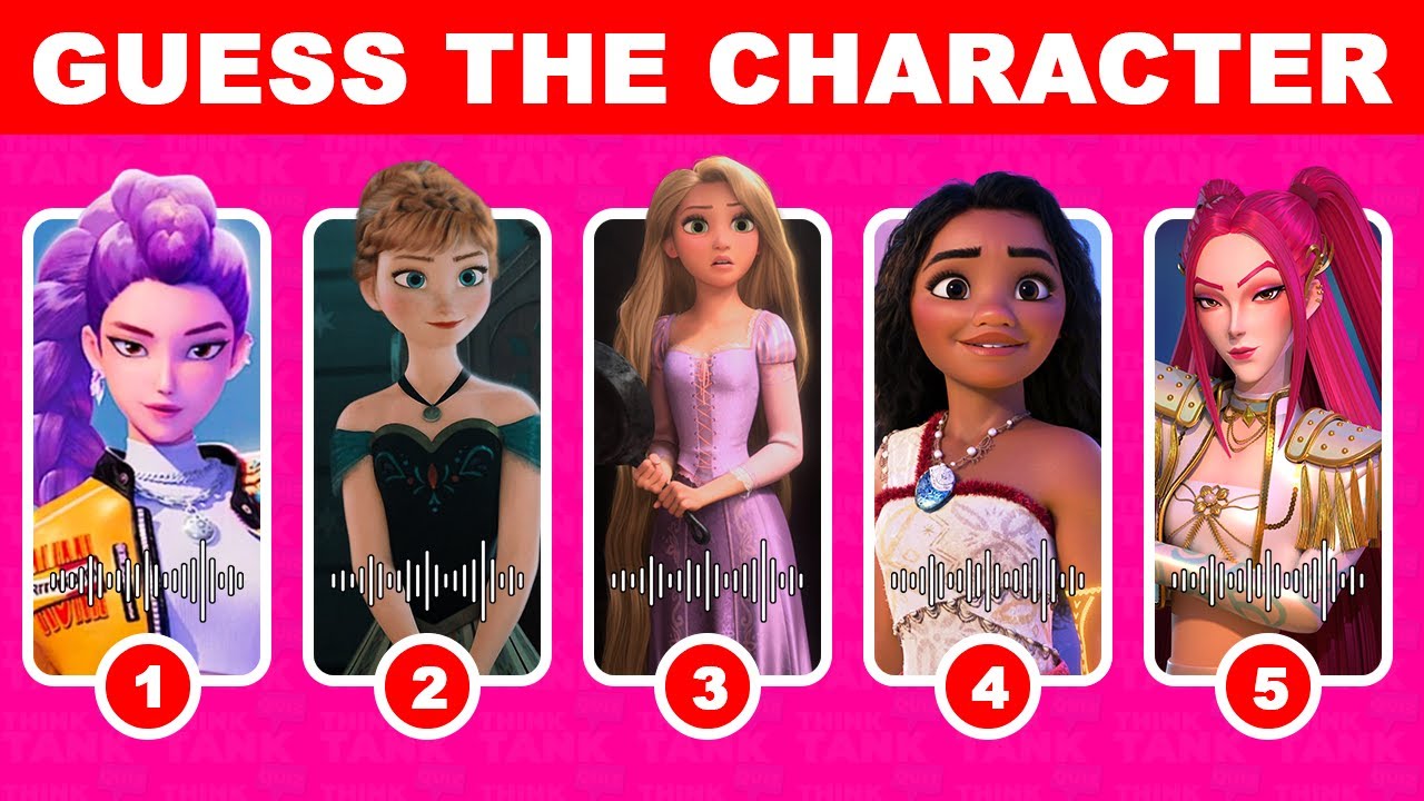 🎶 Guess the Movie Character by VOICE + SONG!