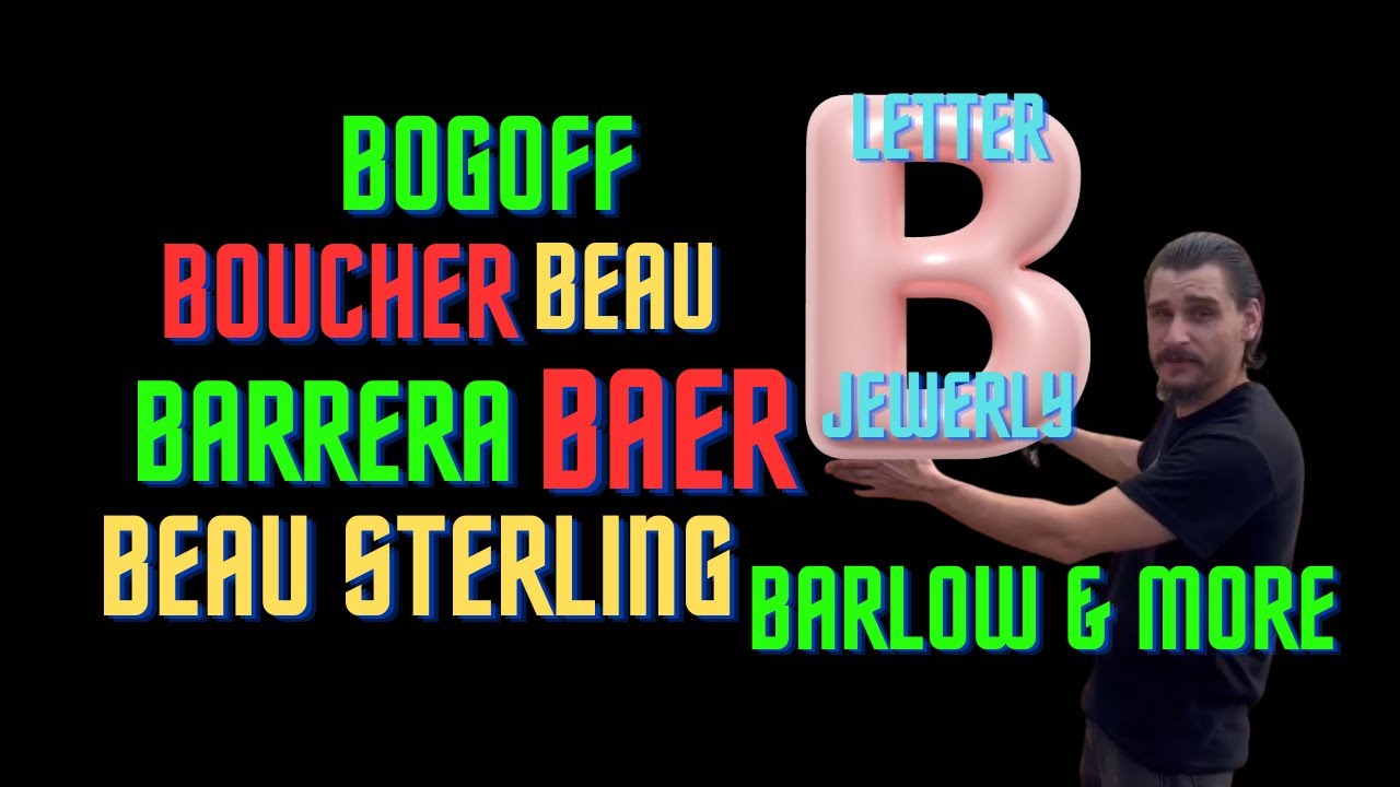 LETTER B Costume Jewelry Designers | 10 Brands and Their Top Selling Items #top 10 #jewelry