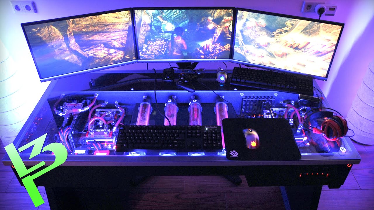 Epic Liquid Cooled PC In a Desk?