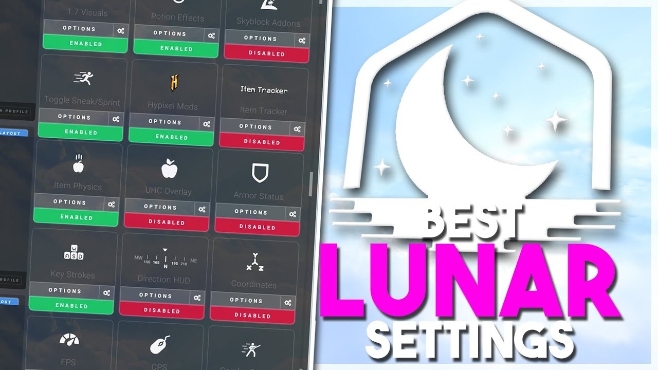 Die besten Lunar Client settings