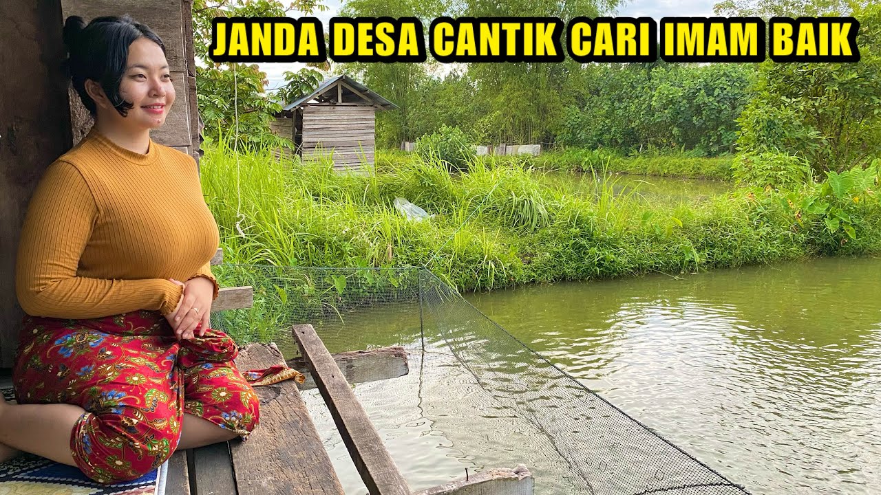 WOW…BIKIN MATA SUSAH BERKEDIP MELIHAT KECANTIKAN TEH RISKA JANDA DESA, JANDA KEMBANG TERCANTIK..!