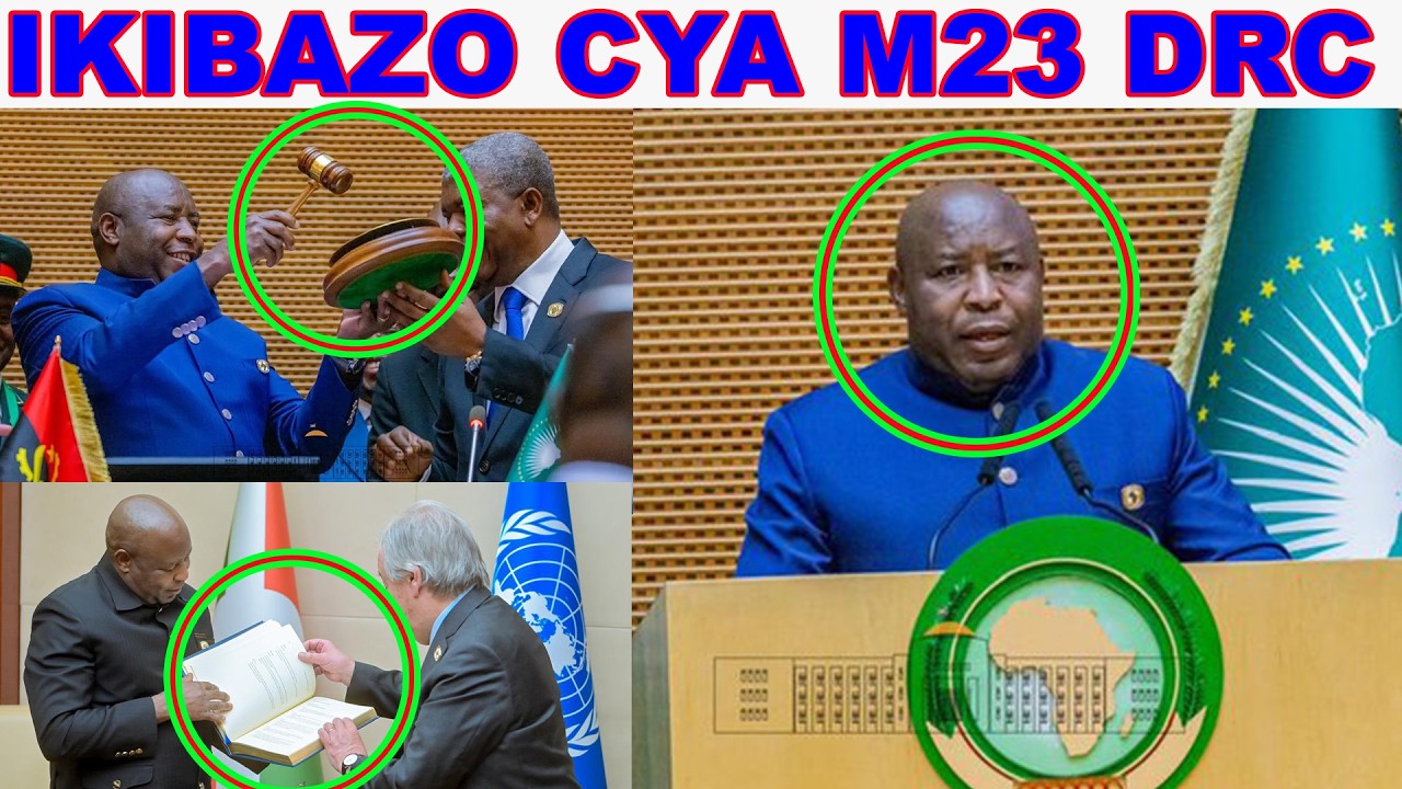 VIDEO🚨SEBARUNDI YIYEMEJE GUKEMURA IKIBAZO CYA M23|IJAMBO AVUGIYE ETHIOPIA AGIFATA UBUYOBOZI BWA AU!
