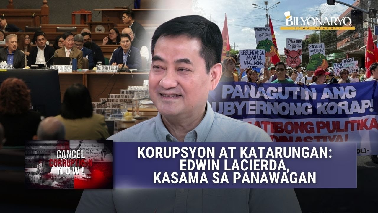 Edwin Lacierda, Kasama sa Laban: Nationwide Protest Kontra Korupsyon | Cancel Corruption Now