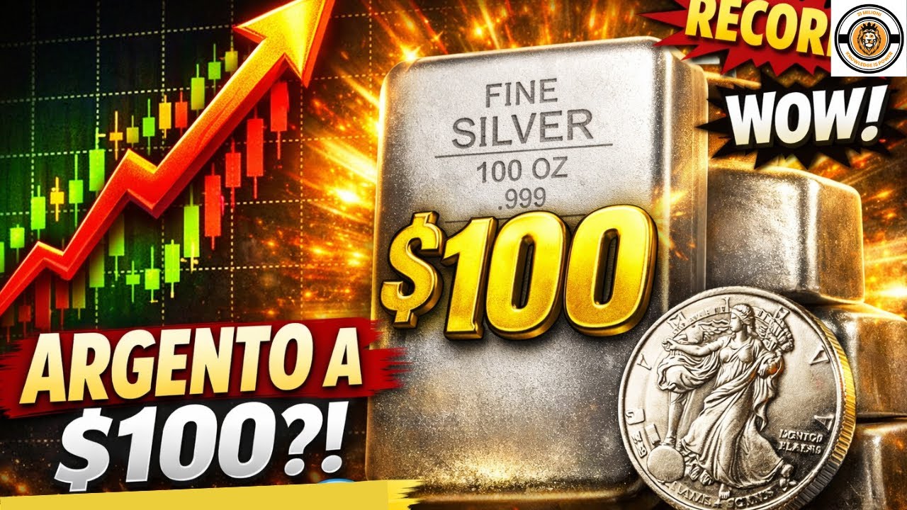 Argento a 100 Dollari l’Oncia: RECORD STORICO | Cosa Sta Succedendo al Mercato