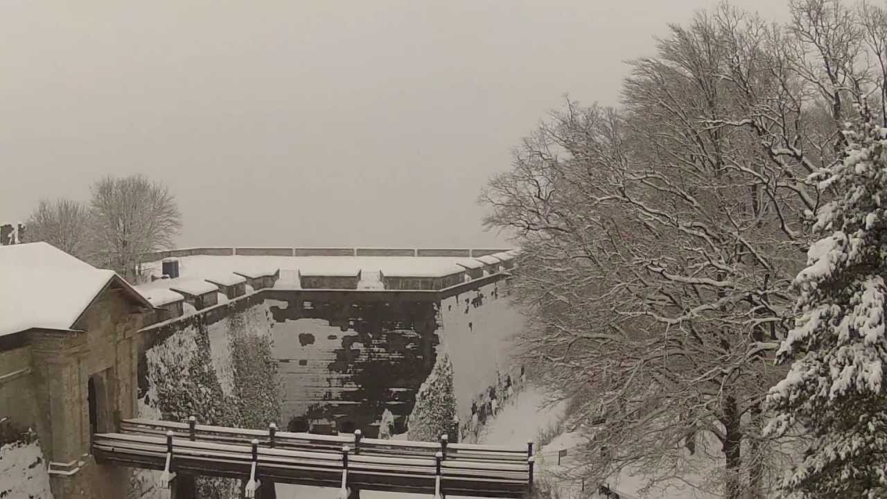 Festung Rothenberg im Schnee - Schnaittach - Koptervideo